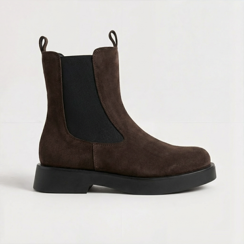 Bianca Suede Chelsea Boots