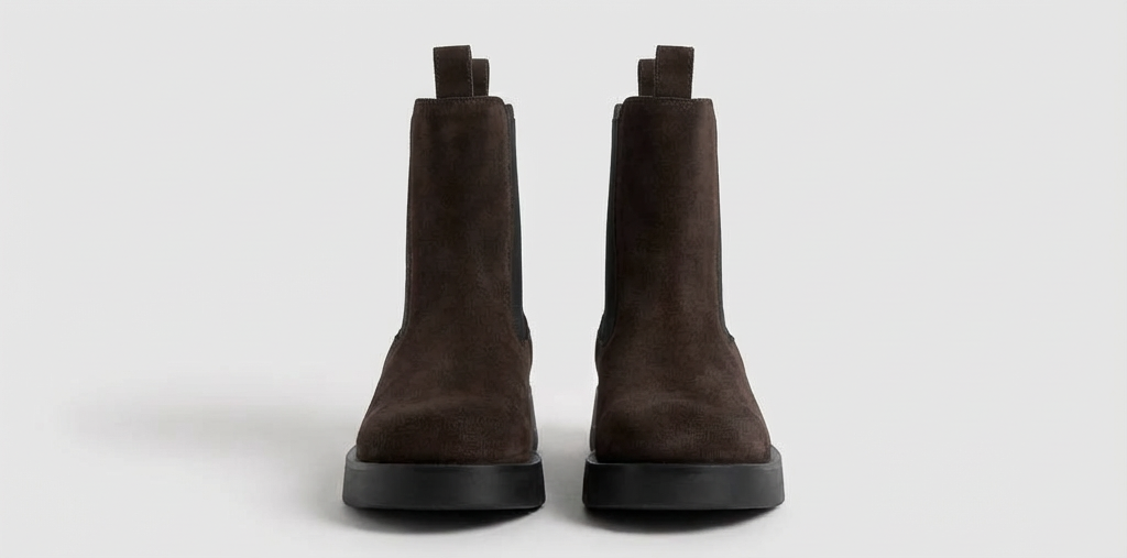 Bianca Suede Chelsea Boots