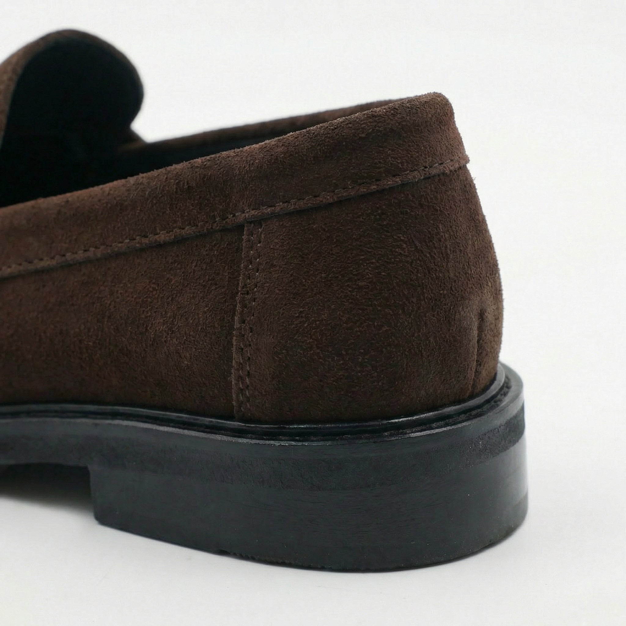 Mila Suede Brown Loafers