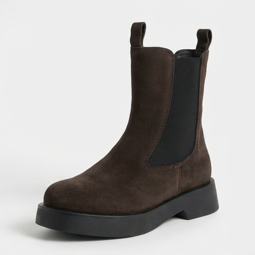 Bianca Suede Chelsea Boots