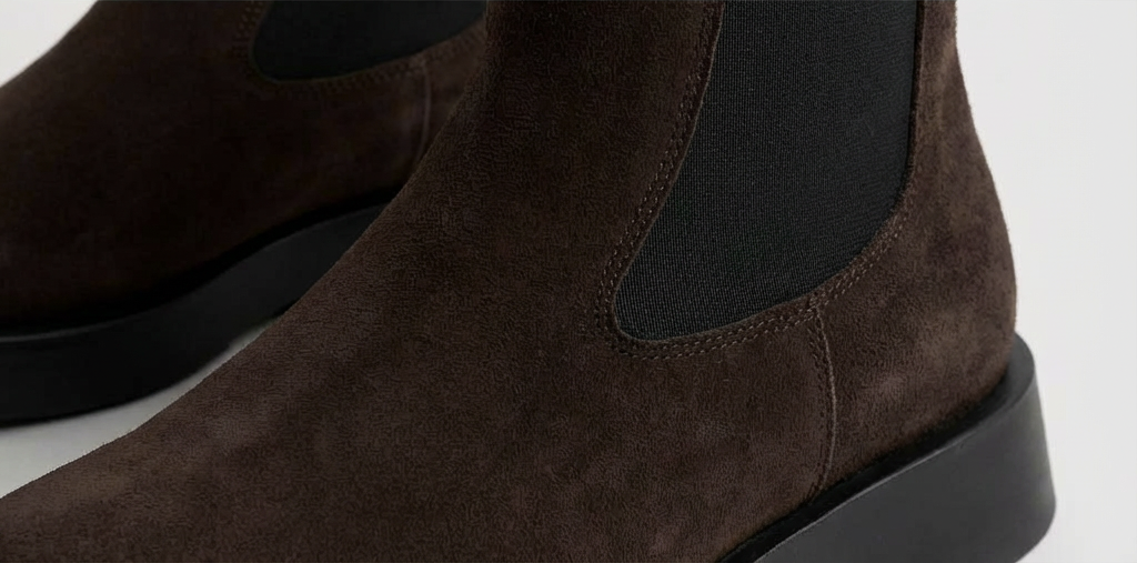 Bianca Suede Chelsea Boots