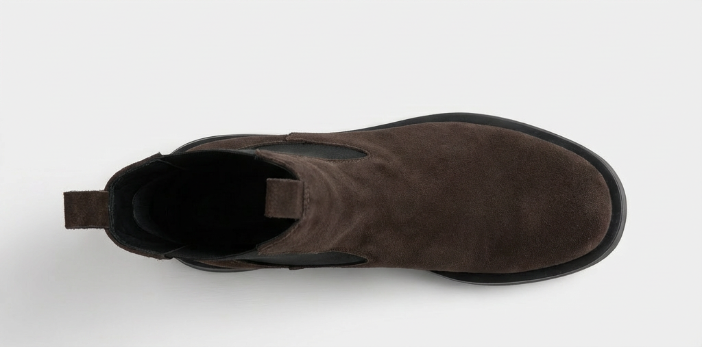 Bianca Suede Chelsea Boots